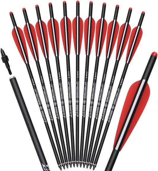 12pcs Crossbow Carbon Arrows 20 22 inch