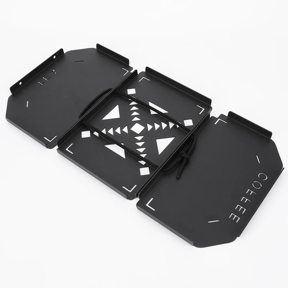 Folding Table Top Heavy Duty Mini Shelf Metal Aluminum Alloy for Stanley Lunch Box 9.4L Camping Gear