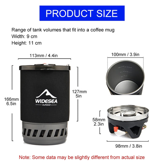 Widesea Camping Outdoor Gas Stove