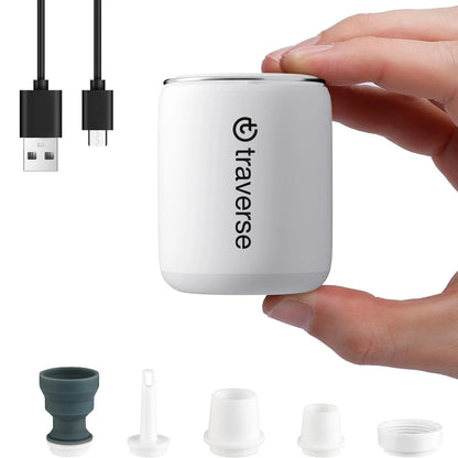 Nano Inflatable Pump with Built-In Lantern