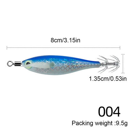 Squid Jig Hook Fishing Lure Luminous