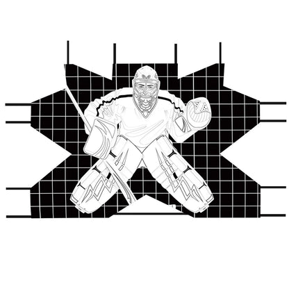 Hockey Goalie Shooting Target