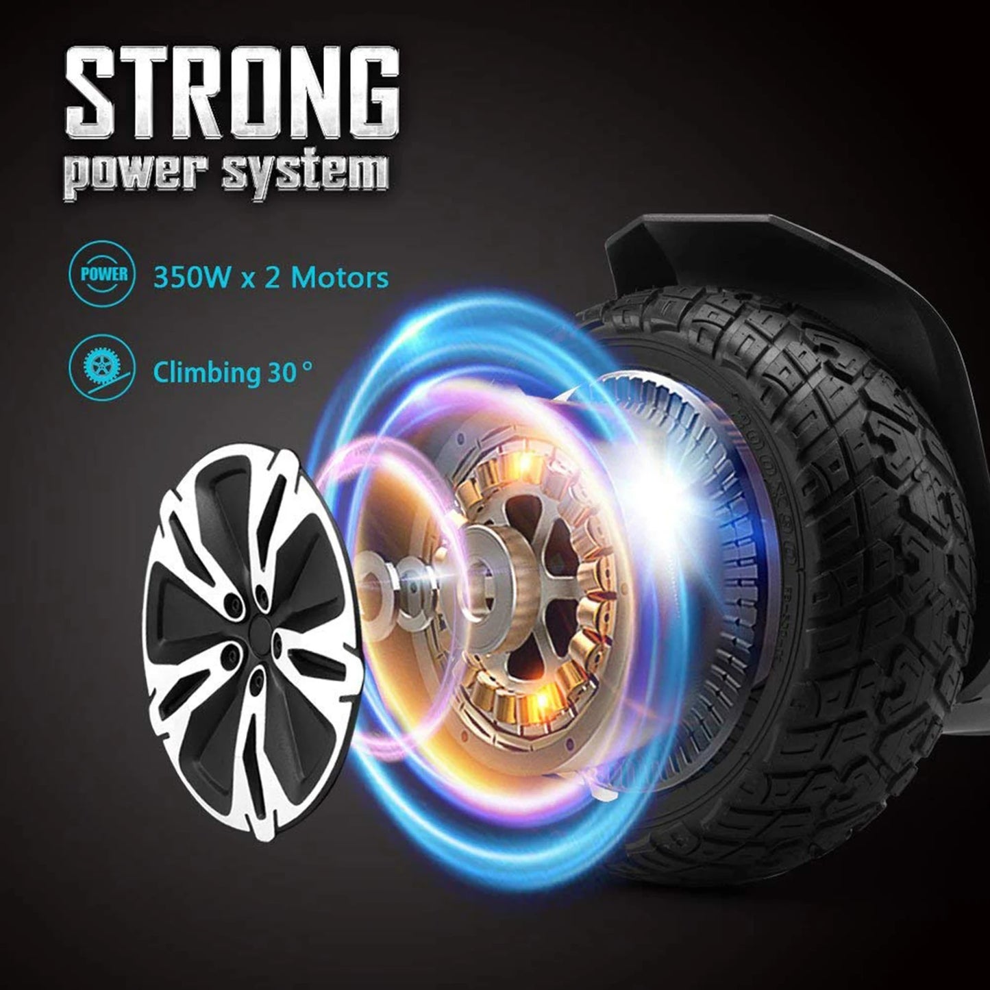 8.5 inch All Terrain Hoverboard