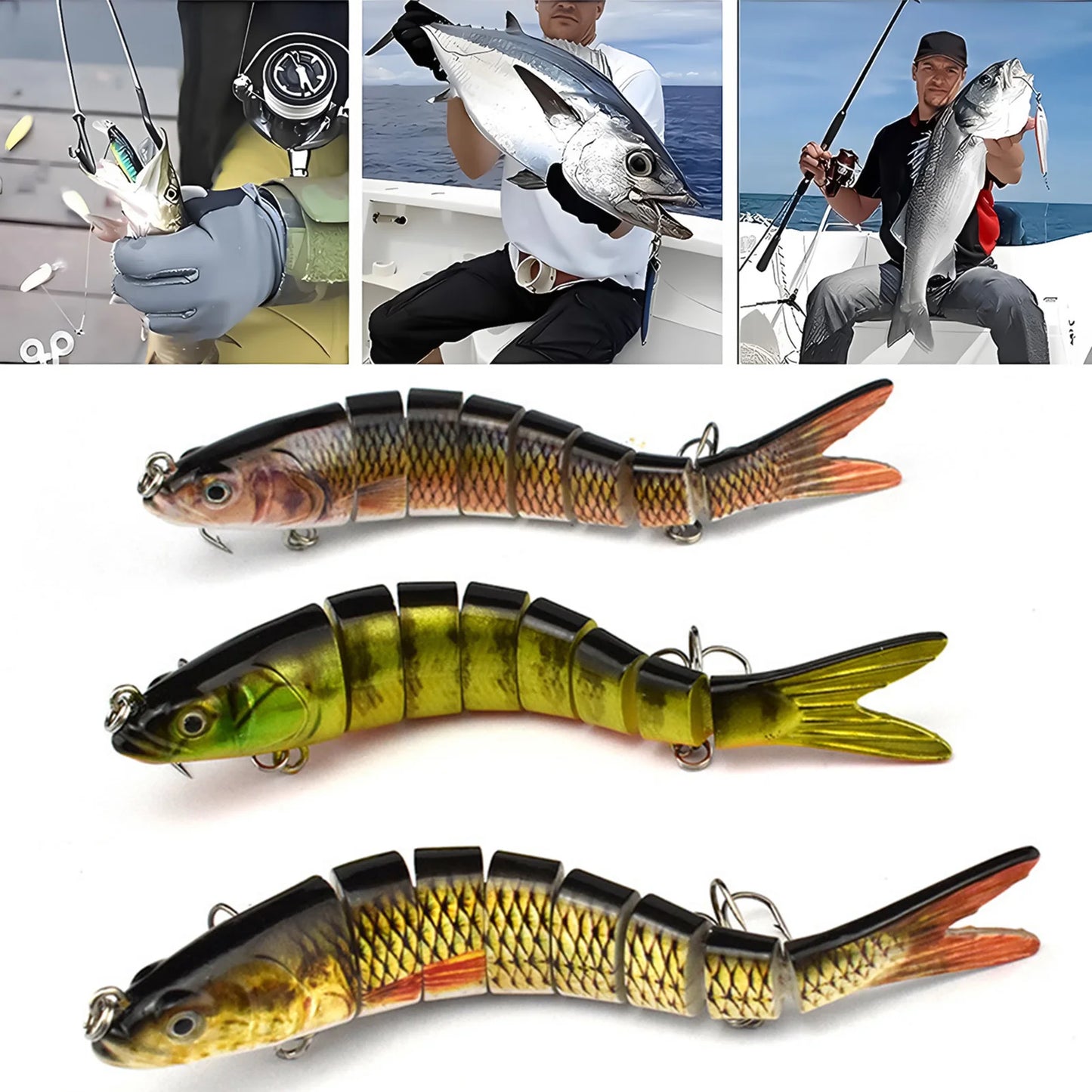 14cm 8 Section Hard Lure