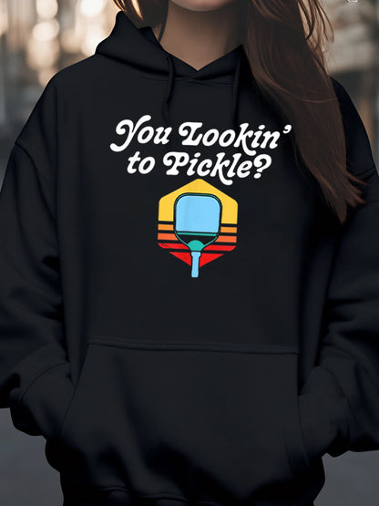 Pickleball Paddle Graphic Hoodie unisex