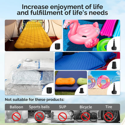 Electric Air Pump Camping Light