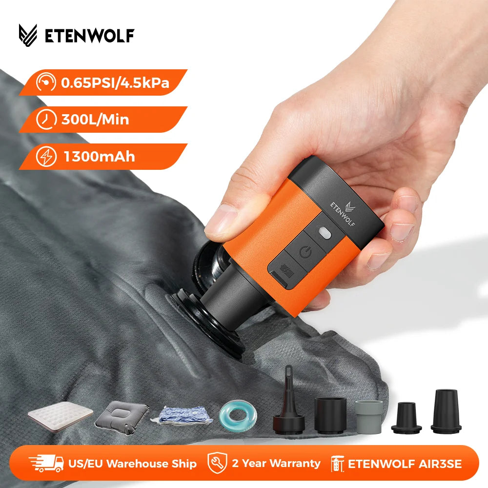 Electric Air Pump Camping Light