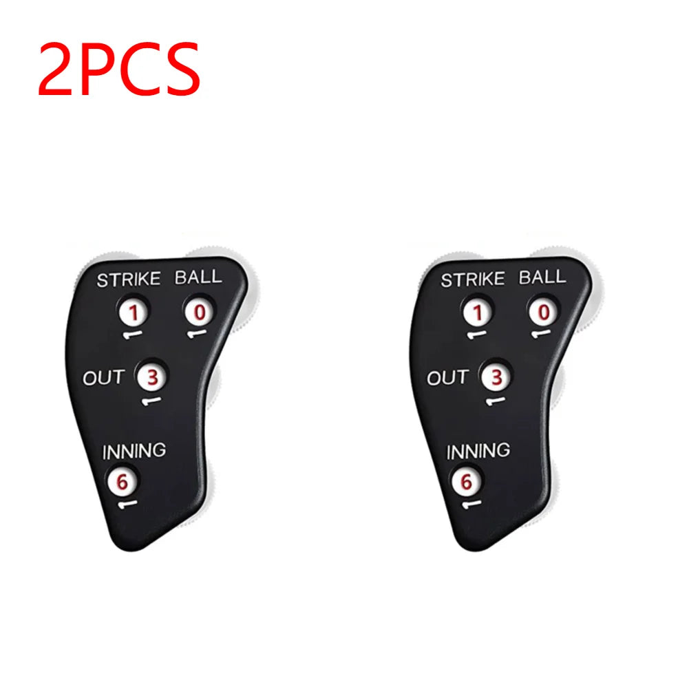 1-5pcs Umpire Gear 4 Wheel Baseball Umpire Clicker Handheld Baseball Softball Game Counter Referee Indicator Baseball Clicker