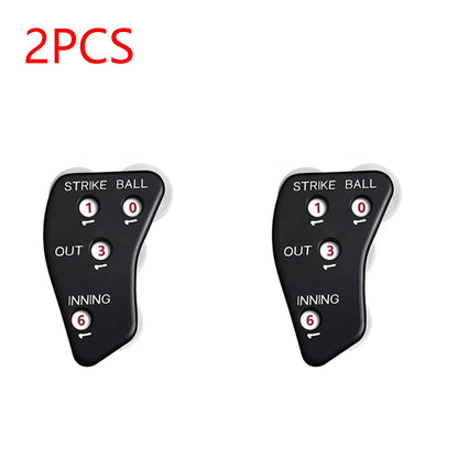 1-5pcs Umpire Gear 4 Wheel Baseball Umpire Clicker Handheld Baseball Softball Game Counter Referee Indicator Baseball Clicker