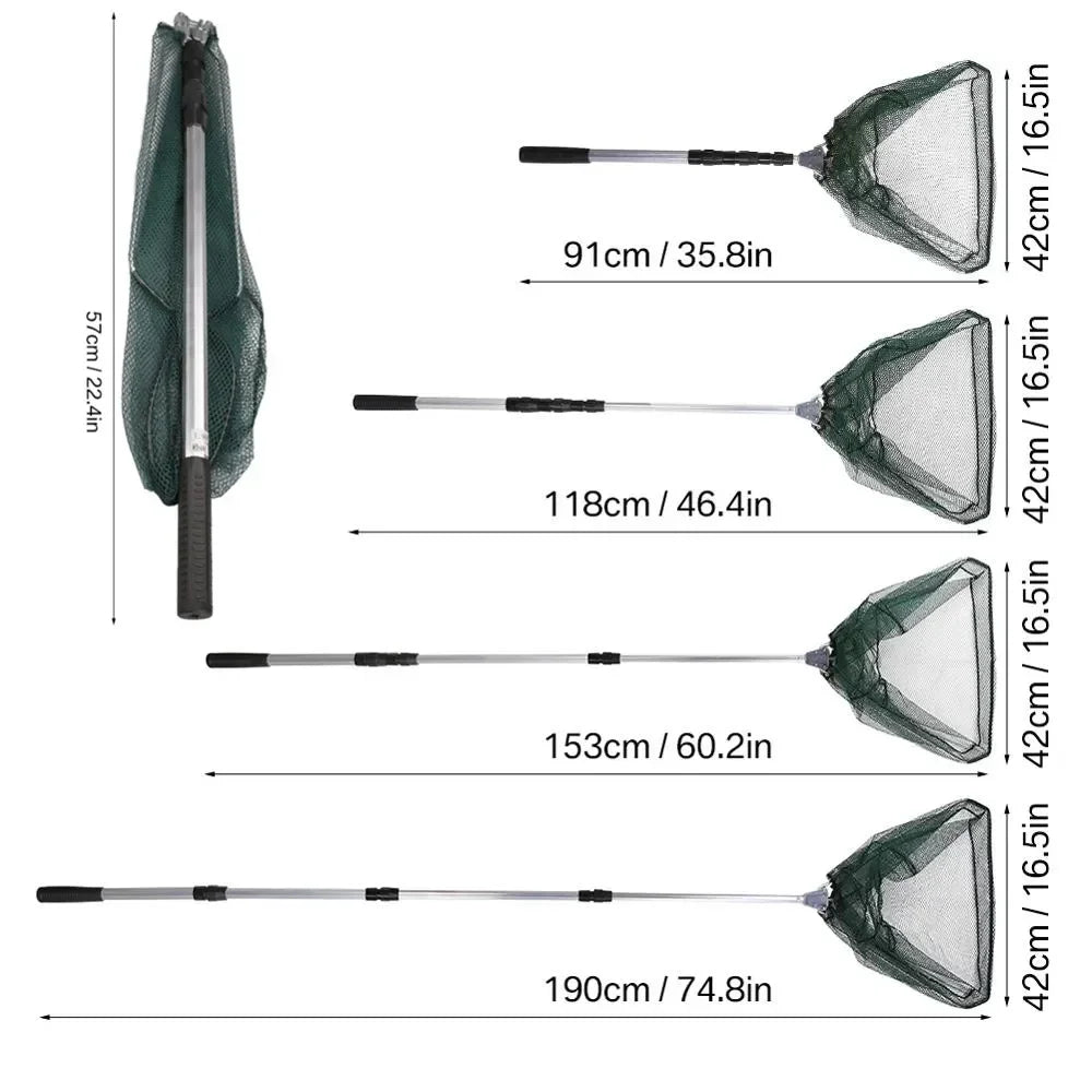 Portable Telescopic  Fishing Net