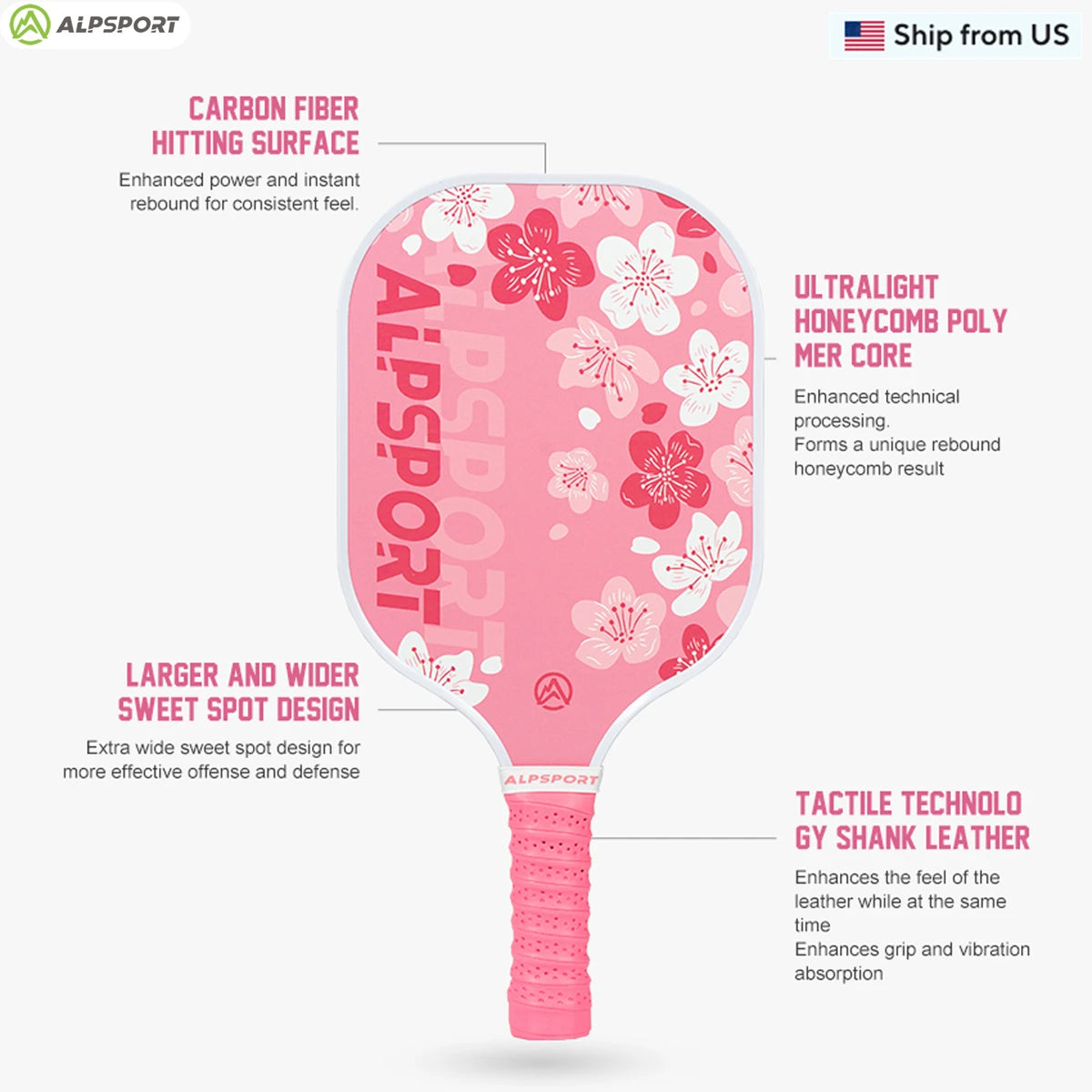 USAPA Pickleball Paddle Women's