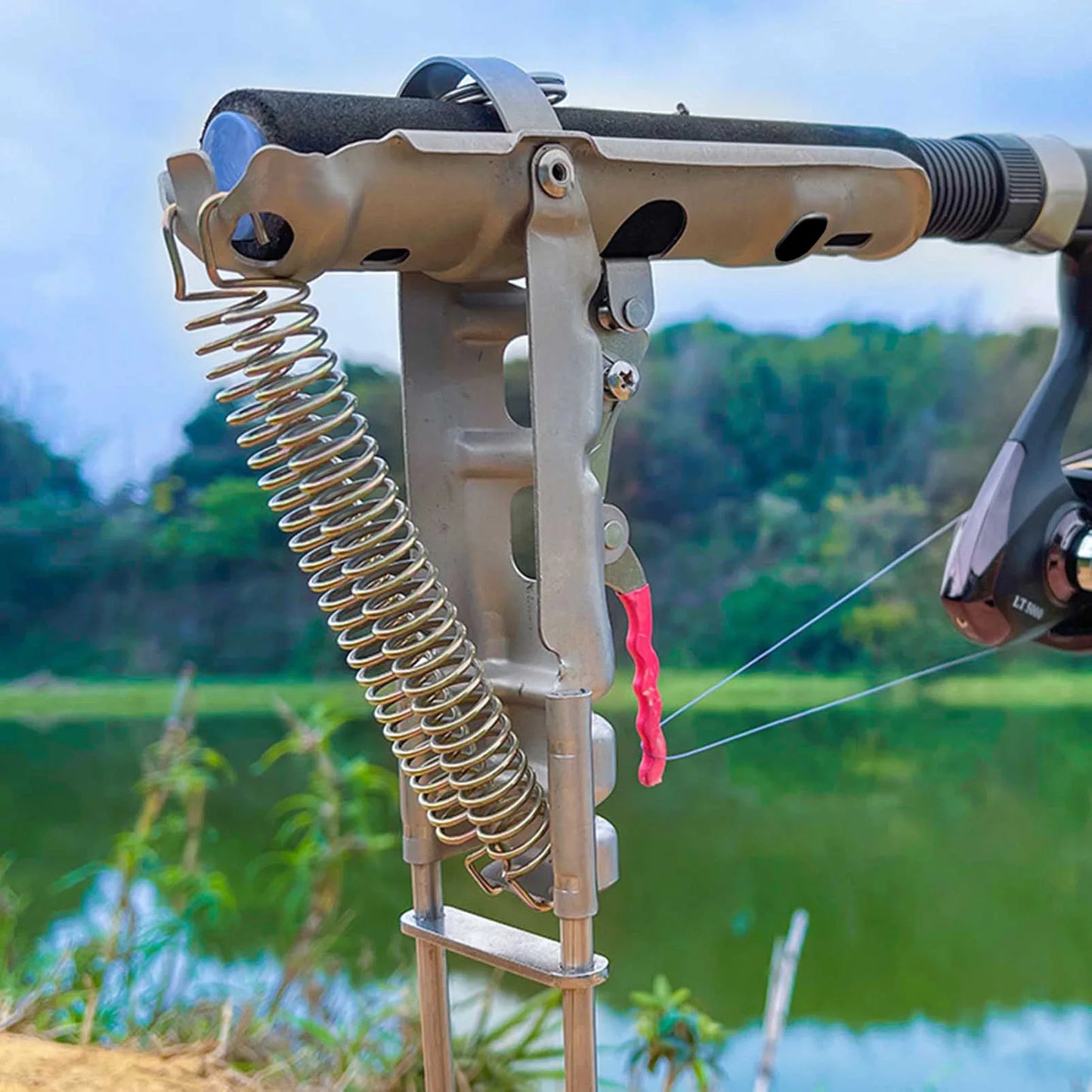 Automatic Fishing Rod Support Stand