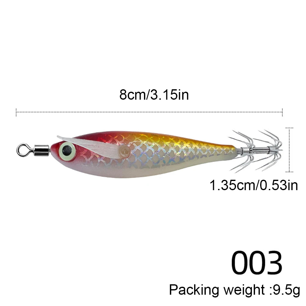 Squid Jig Hook Fishing Lure Luminous