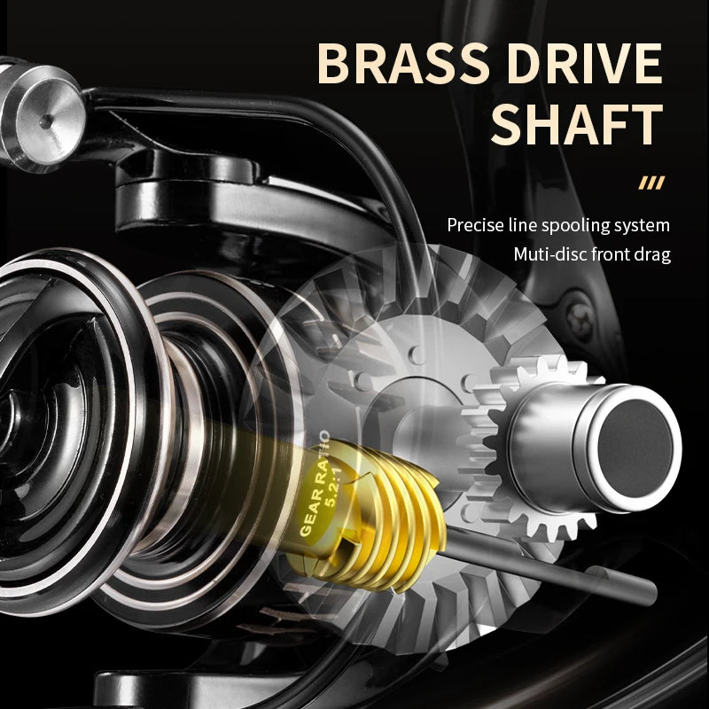 Reels Ultralight Metal 5.2:1