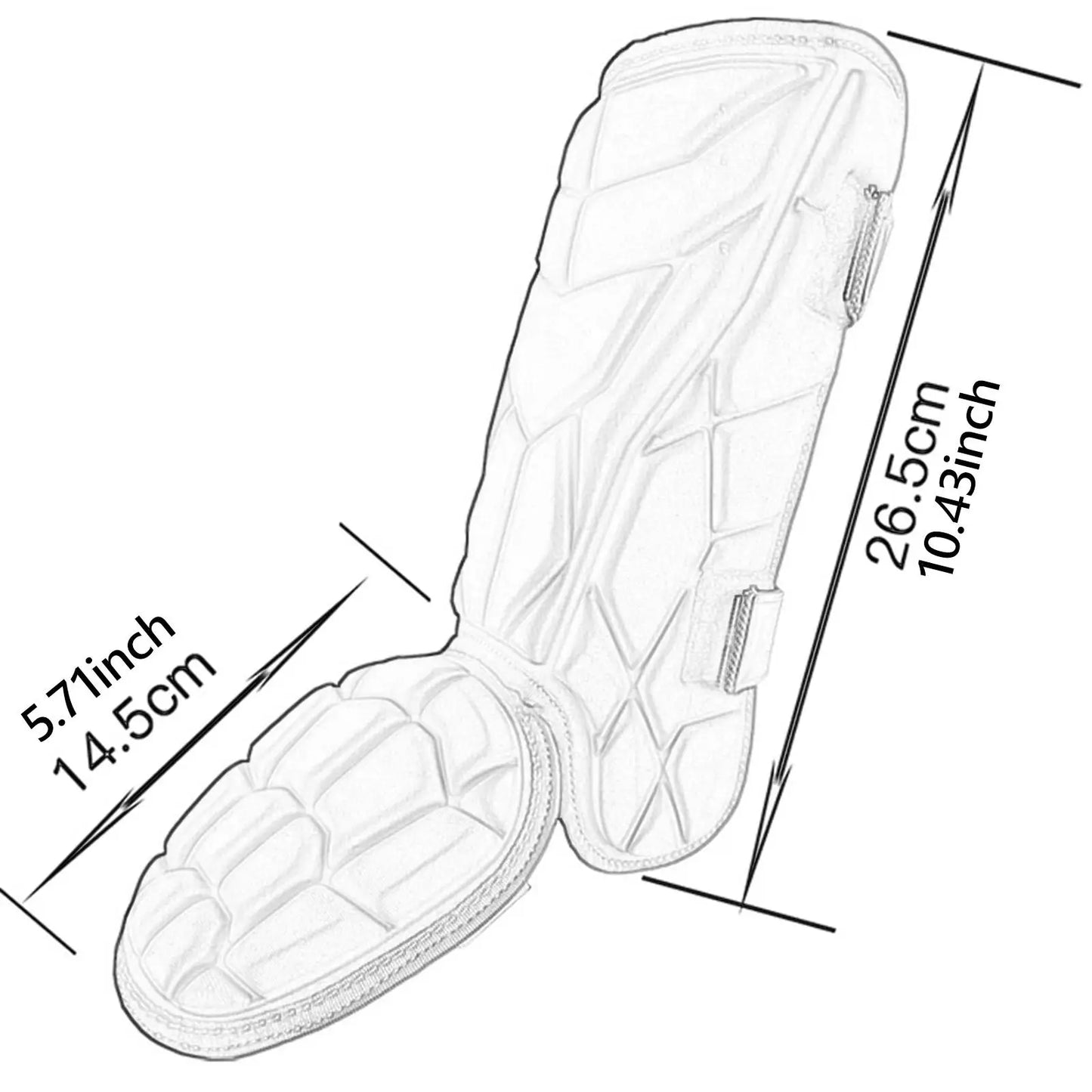 Baseball Softball Leg Guards Adjustable Teenager Comfortable Gear Protective