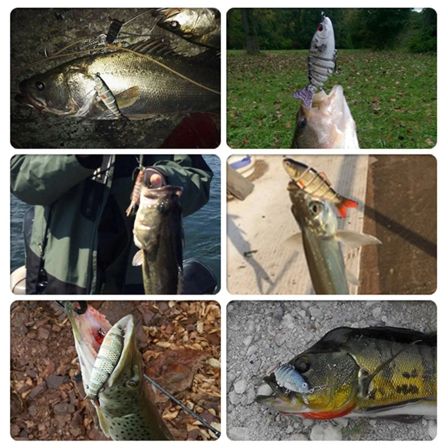 14cm 8 Section Hard Lure