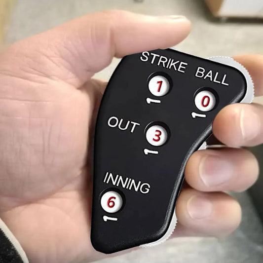 1-5pcs Umpire Gear 4 Wheel Baseball Umpire Clicker Handheld Baseball Softball Game Counter Referee Indicator Baseball Clicker