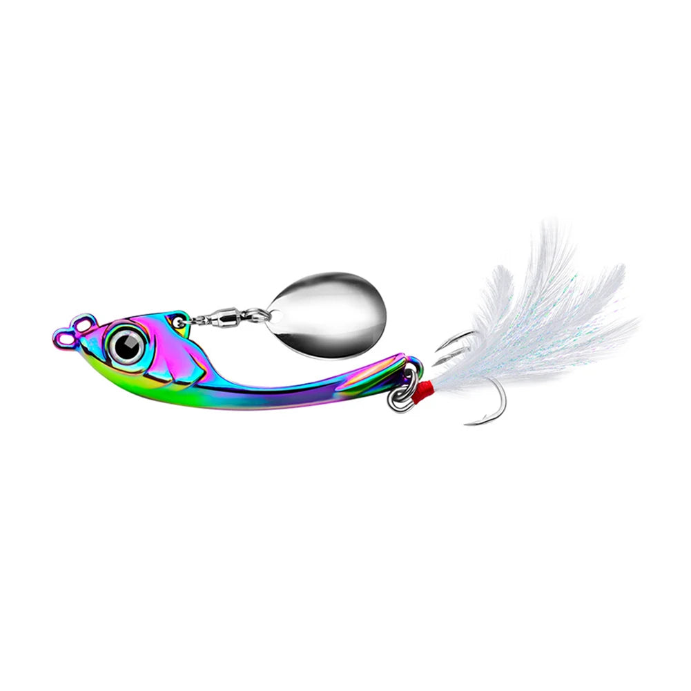 Spinner Bait Metal Fishing Lure