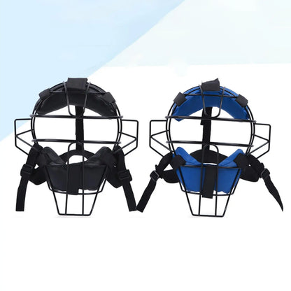 Sports Softball Face Guard Adjustable Baseball Face Mask Protective Gear Outdoor Comfortable Durable Head Guard Accessories