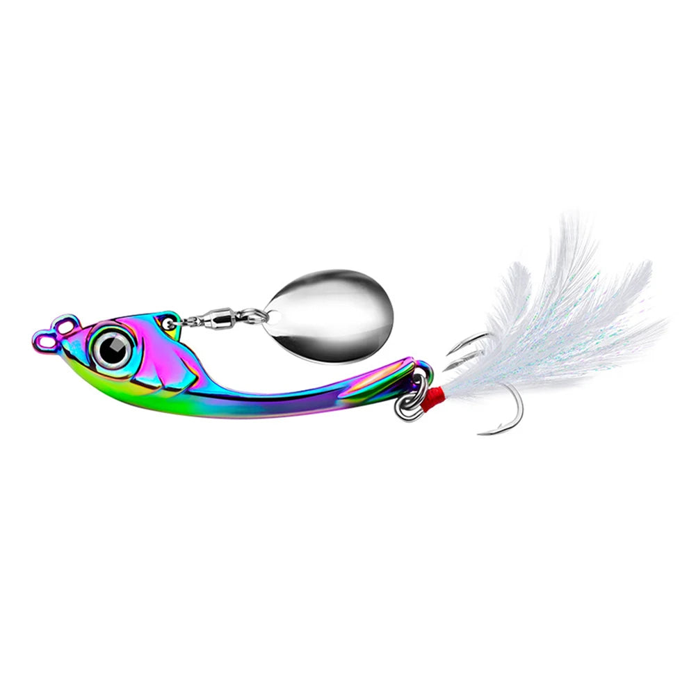 Spinner Bait Metal Fishing Lure