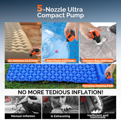 Electric Air Pump Camping Light