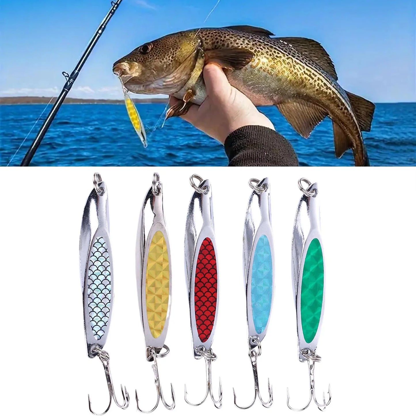 7cm Long Distance Casting Lure Hook
