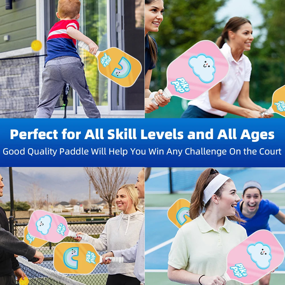 Family Set  2 Rackets, 4 Balls & Carry Bag