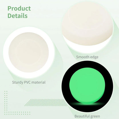 3.54x1.18 In Glow in The Dark Hockey Puck