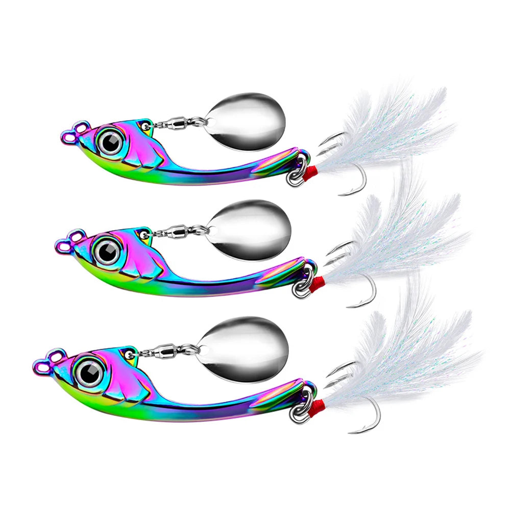 Spinner Bait Metal Fishing Lure