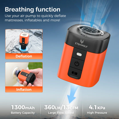 Electric Air Pump Camping Light