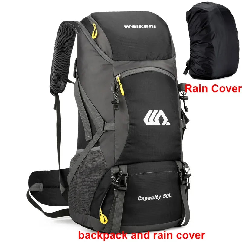 50L Backpack Men Large Hiking Bag