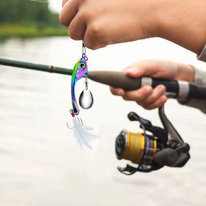 Spinner Bait Metal Fishing Lure