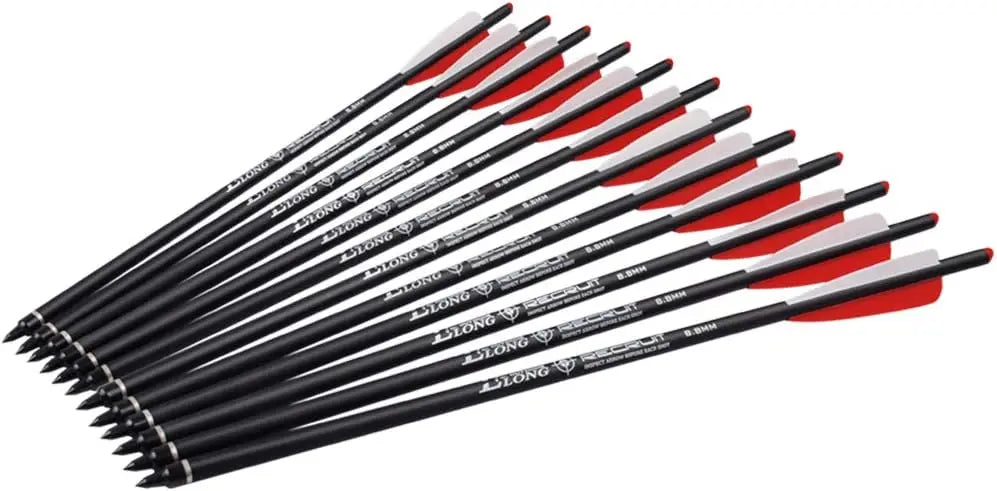 12pcs Crossbow Carbon Arrows 20 22 inch
