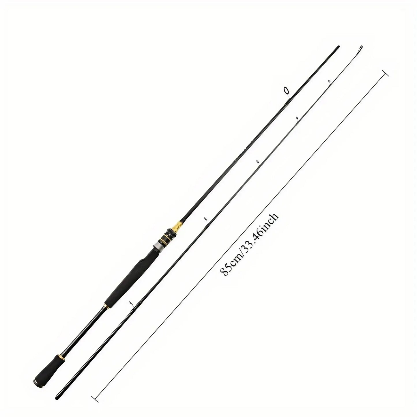 1PC 65" Lightweight Fishing Rod - Straight Handle
