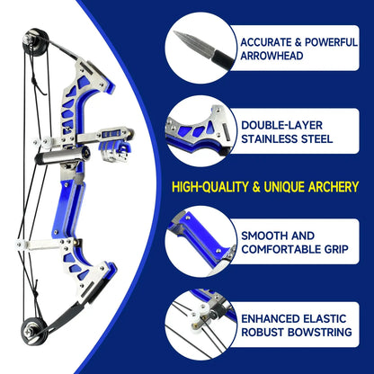 Mini Archery Bow Set 9.8"