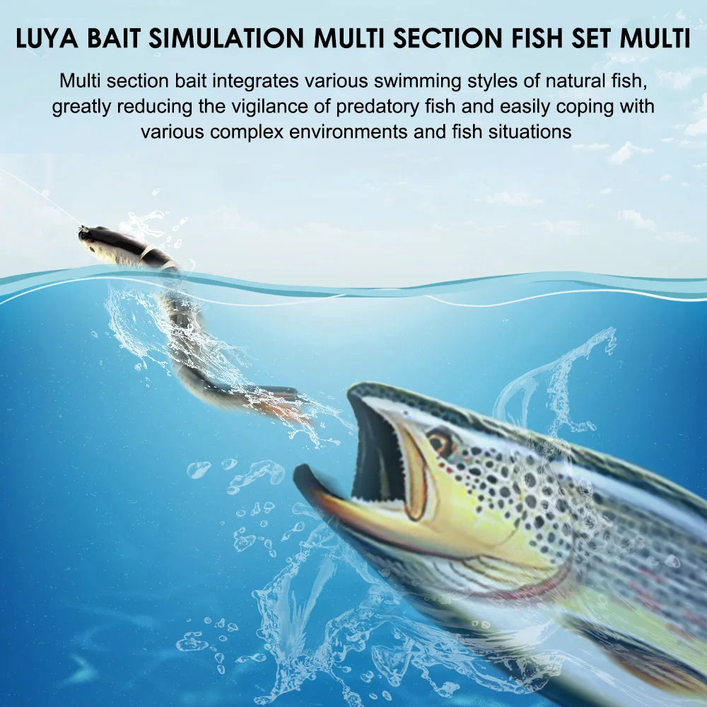 14cm 8 Section Hard Lure