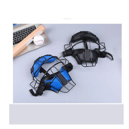 Sports Softball Face Guard Adjustable Baseball Face Mask Protective Gear Outdoor Comfortable Durable Head Guard Accessories