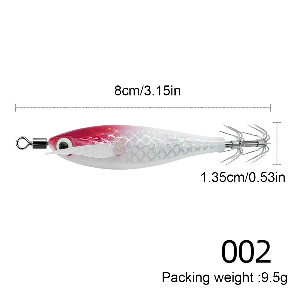 Squid Jig Hook Fishing Lure Luminous