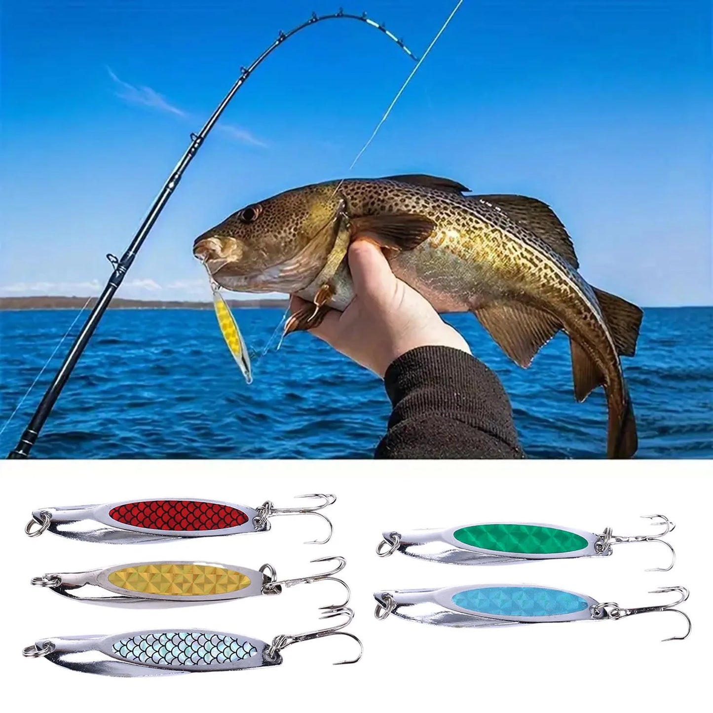 7cm Long Distance Casting Lure Hook