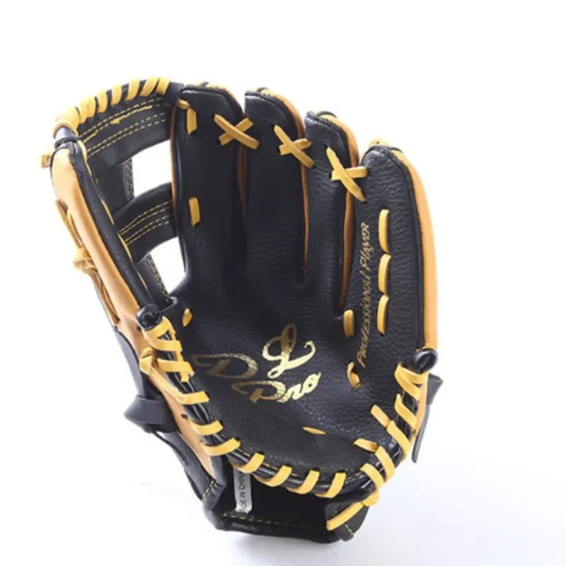 Professional Genuine Leather Baseball Gloves (11.5/12.5inch) - For Youths & Adults Ideal Softball Training & Catcher Mitt Gear