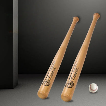 21 inch Solid Wood Baseball Bat Professional Hardwood Baseball Stick Softball Outdoor Sports Fitness Equipment Self-Defense Gear