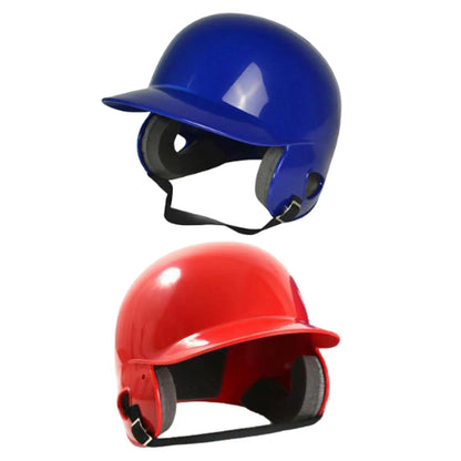 Baseball Batting Helmet Shock Absorbing 12.2x8.27x8.27inch Double Eear Guard for Game Sports Outdoors Training Competition