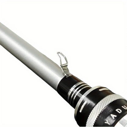70.86 inch-Silvery Carbon Fiber Fishing Rod