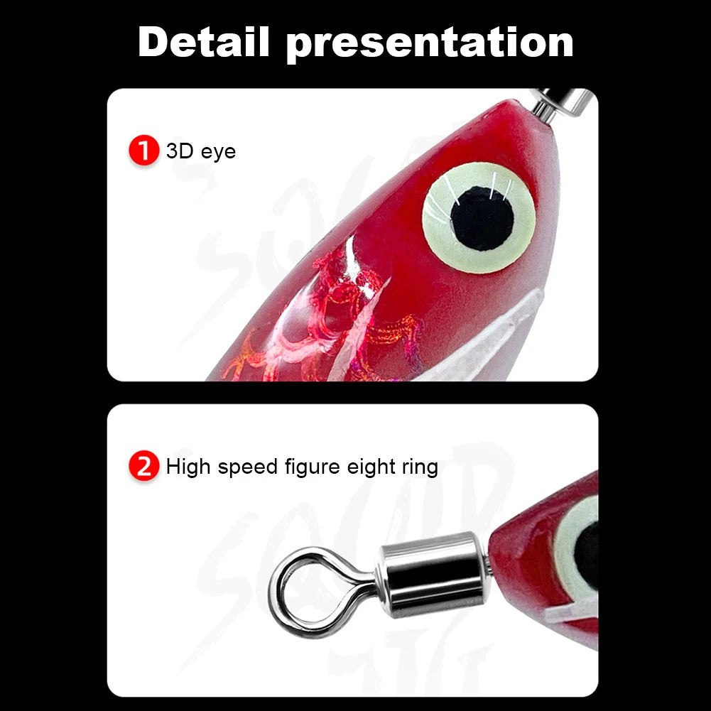 Squid Jig Hook Fishing Lure Luminous